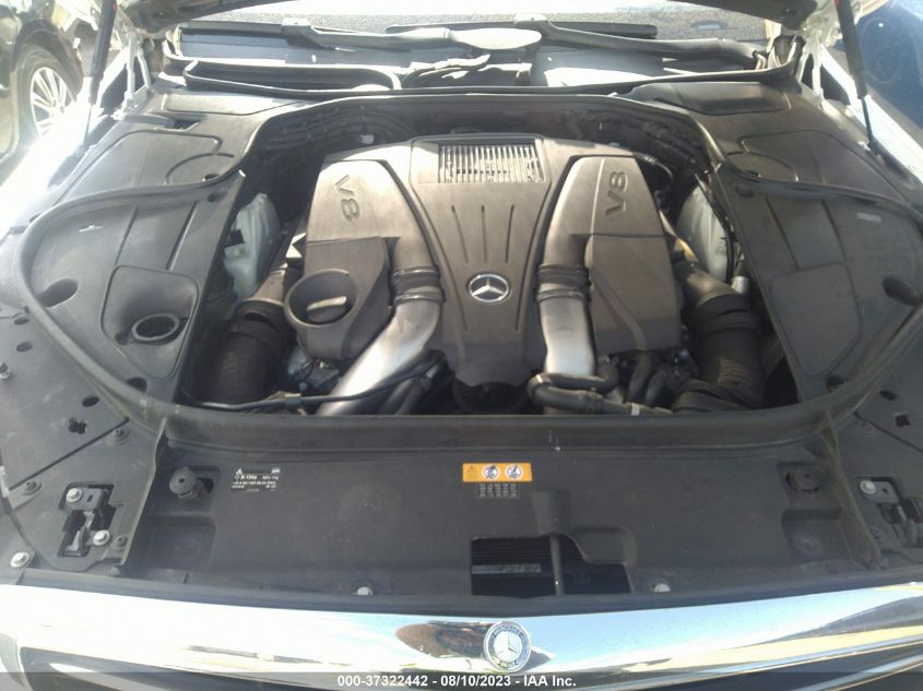 2014 MERCEDES-BENZ S-CLASS S 550 - WDDUG8FB6EA031040