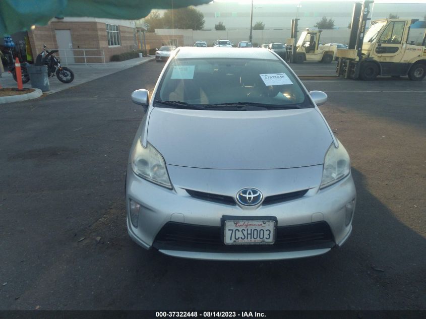 2013 TOYOTA PRIUS TWO - JTDKN3DU7D5666435