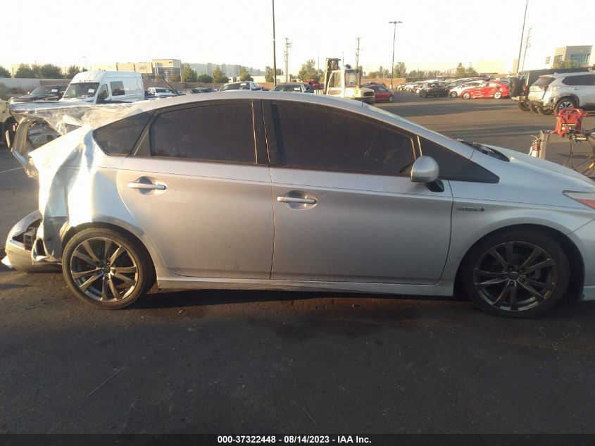 2013 TOYOTA PRIUS TWO - JTDKN3DU7D5666435
