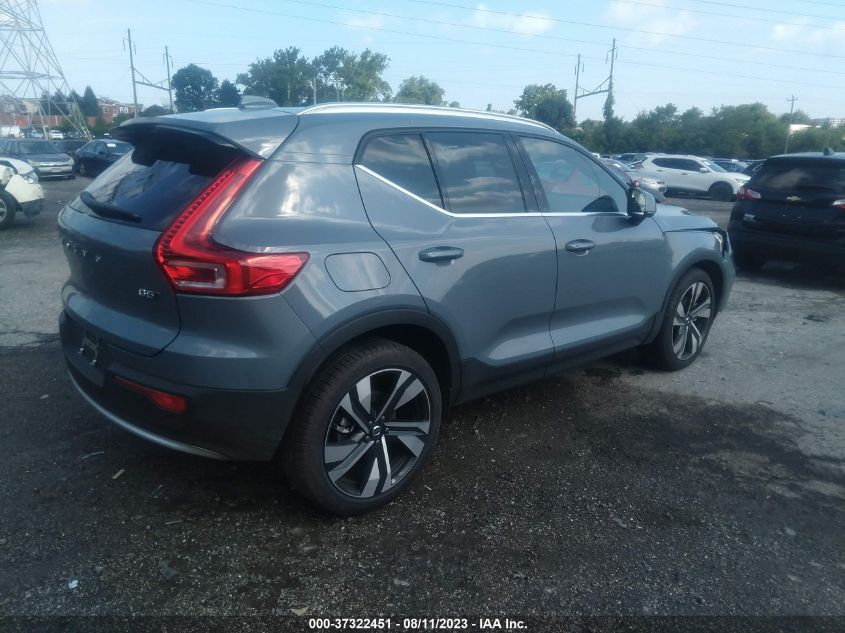 2023 VOLVO XC40 PLUS BRIGHT THEME YV4L12UN8P2087508
