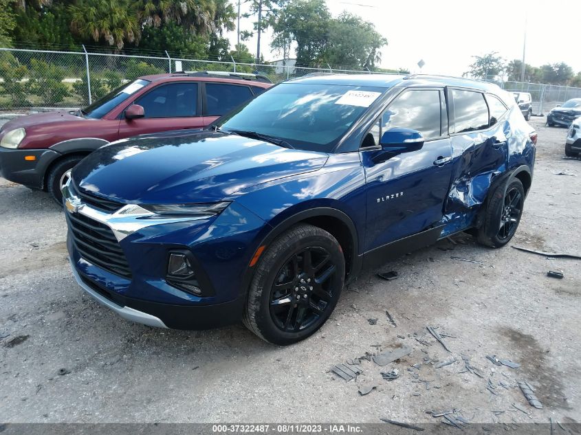 2022 CHEVROLET BLAZER 2LT - 3GNKBCR44NS142627