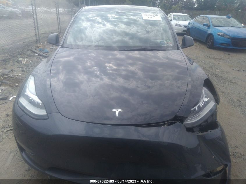 2021 TESLA MODEL Y LONG RANGE - 5YJYGDEE8MF191300
