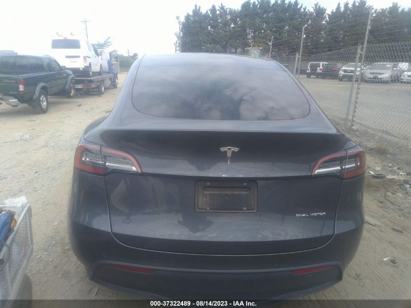 2021 TESLA MODEL Y LONG RANGE - 5YJYGDEE8MF191300