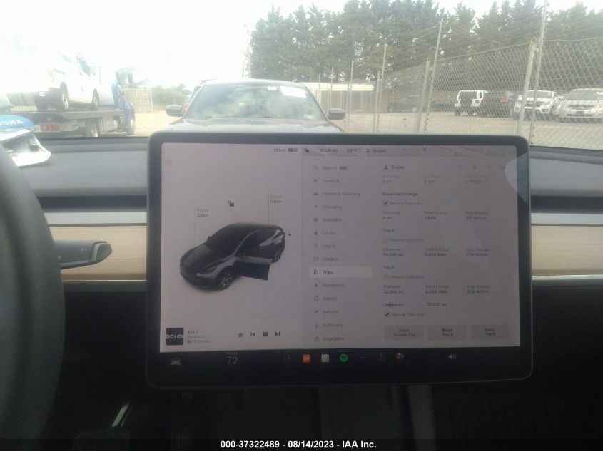 2021 TESLA MODEL Y LONG RANGE - 5YJYGDEE8MF191300
