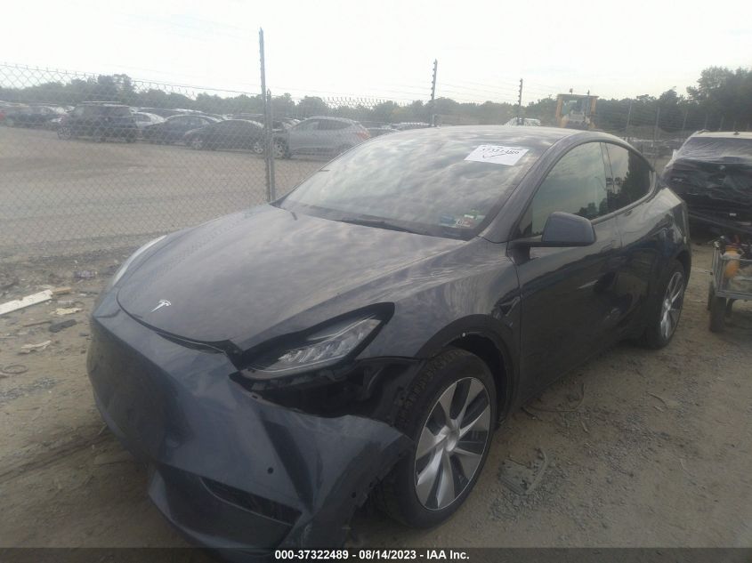 2021 TESLA MODEL Y LONG RANGE - 5YJYGDEE8MF191300