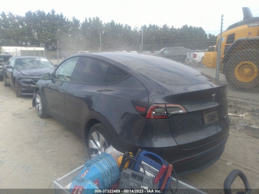 2021 TESLA MODEL Y LONG RANGE - 5YJYGDEE8MF191300