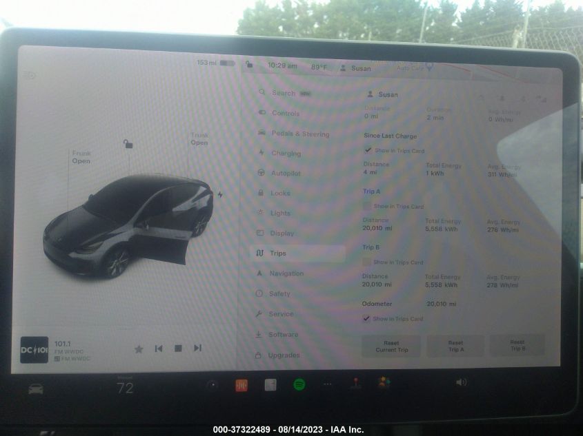 2021 TESLA MODEL Y LONG RANGE - 5YJYGDEE8MF191300