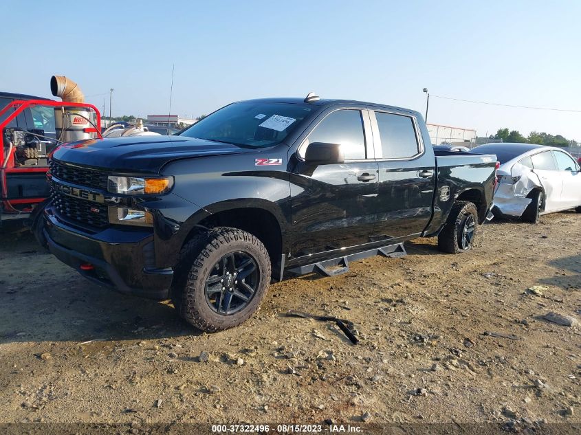 2021 CHEVROLET SILVERADO 1500 CUSTOM TRAIL BOSS - 3GCPYCEF1MG135480