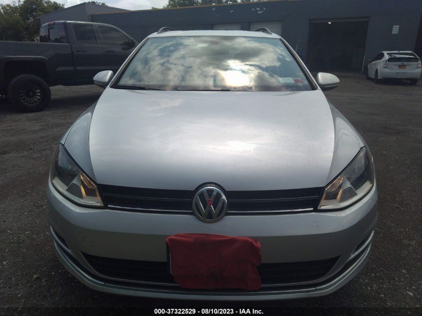 2017 VOLKSWAGEN GOLF SPORTWAGEN S/SE/SEL 3VWC17AU4HM536931