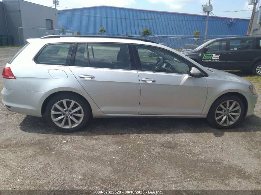 2017 VOLKSWAGEN GOLF SPORTWAGEN S/SE/SEL 3VWC17AU4HM536931