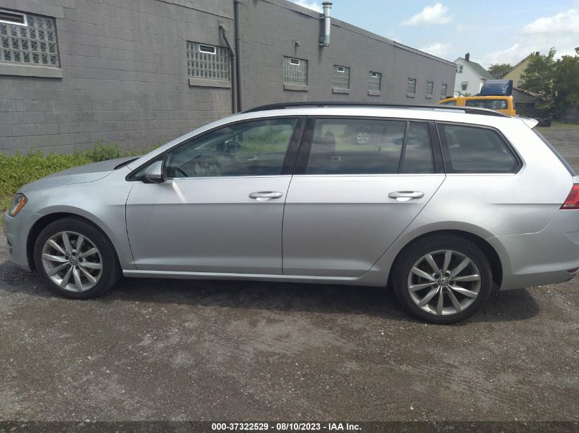 2017 VOLKSWAGEN GOLF SPORTWAGEN S/SE/SEL 3VWC17AU4HM536931