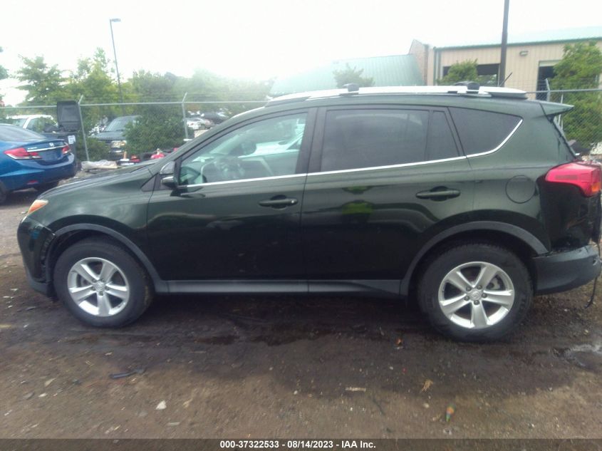 2013 TOYOTA RAV4 XLE - 2T3RFREVXDW117200