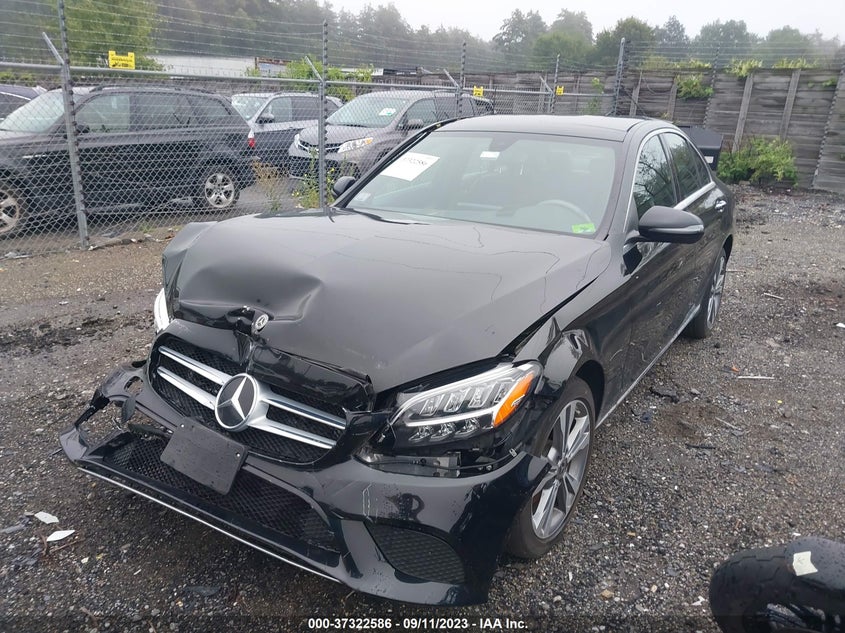 VIN W1KWF8EB0MR645563 2021 MERCEDES-BENZ C-CLASS C 300