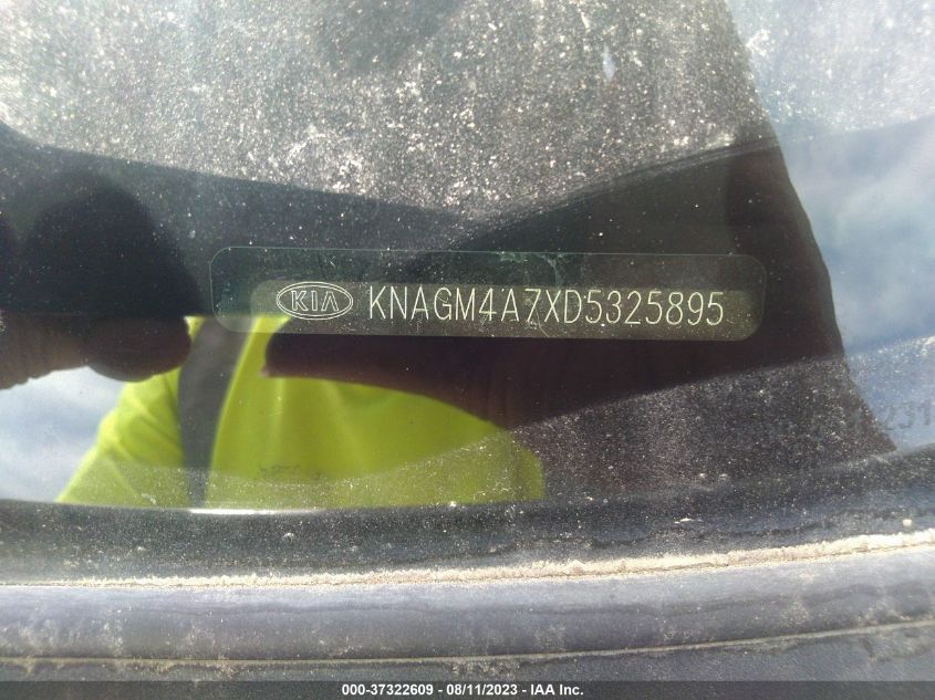 2013 KIA OPTIMA LX - KNAGM4A7XD5325895