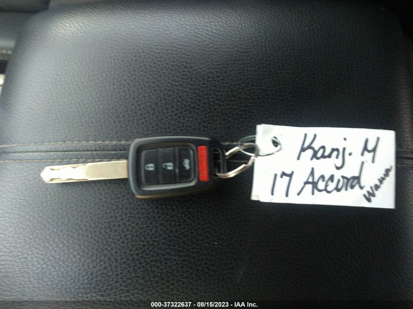 2017 HONDA ACCORD SEDAN SPORT - 1HGCR2F58HA248280
