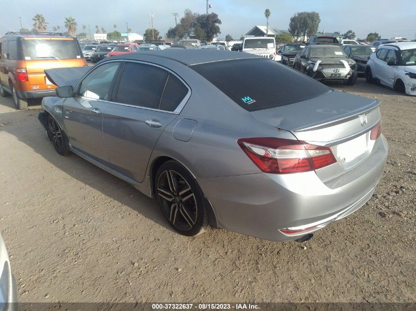 2017 HONDA ACCORD SEDAN SPORT - 1HGCR2F58HA248280