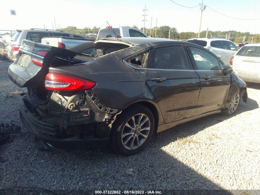 2017 FORD FUSION SE - 3FA6P0H72HR150314