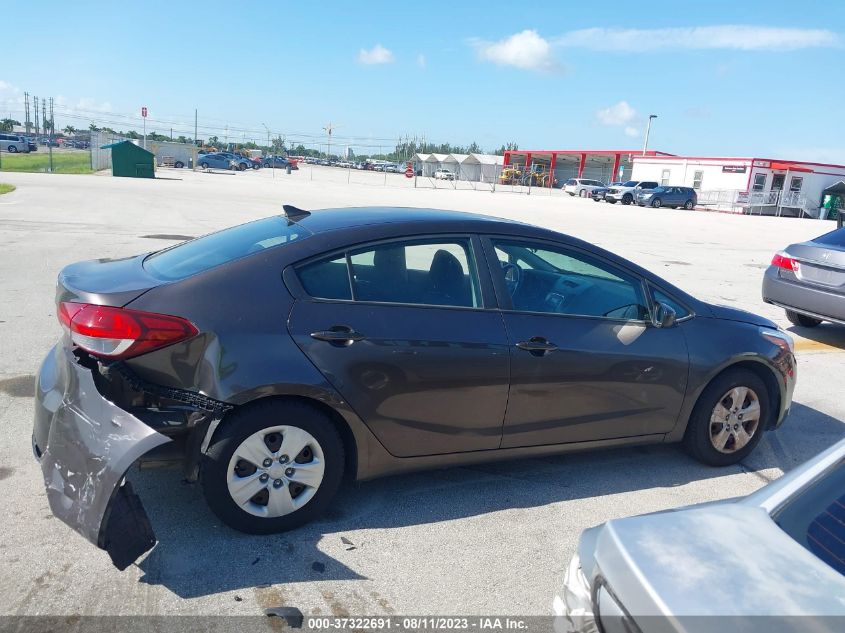 2017 KIA FORTE LX - 3KPFK4A76HE036334