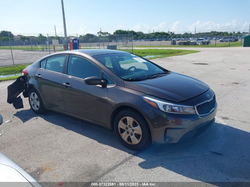 2017 KIA FORTE LX - 3KPFK4A76HE036334