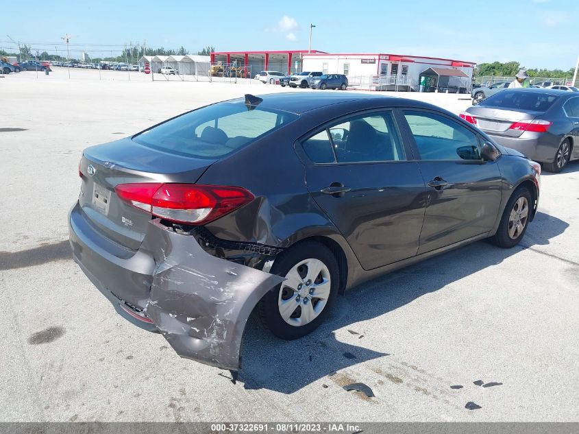 2017 KIA FORTE LX - 3KPFK4A76HE036334