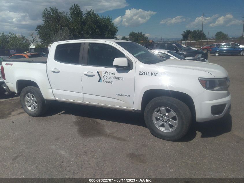 2017 CHEVROLET COLORADO 4WD WT - 1GCGTBENXH1204543