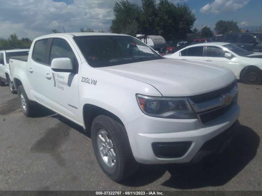 2017 CHEVROLET COLORADO 4WD WT - 1GCGTBENXH1204543