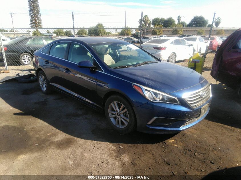 2017 HYUNDAI SONATA 2.4L - 5NPE24AF4HH452705