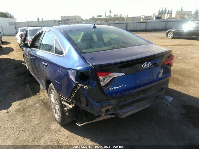 2017 HYUNDAI SONATA 2.4L - 5NPE24AF4HH452705