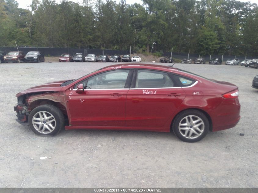 2016 FORD FUSION SE - 1FA6P0H79G5125539