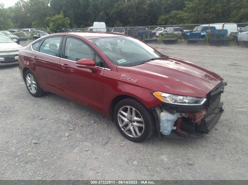 2016 FORD FUSION SE - 1FA6P0H79G5125539