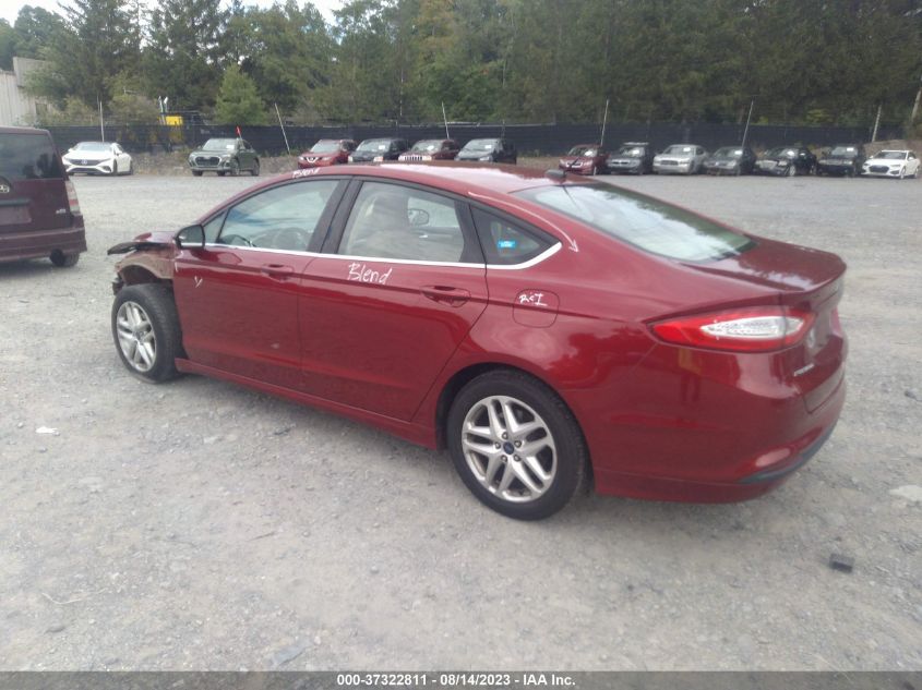 2016 FORD FUSION SE - 1FA6P0H79G5125539