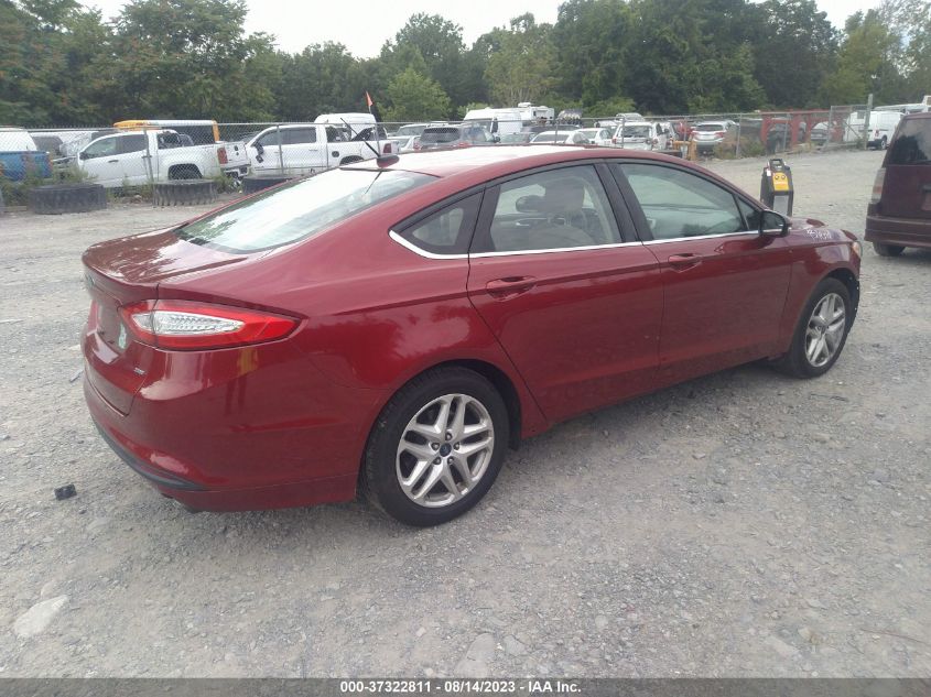 2016 FORD FUSION SE - 1FA6P0H79G5125539