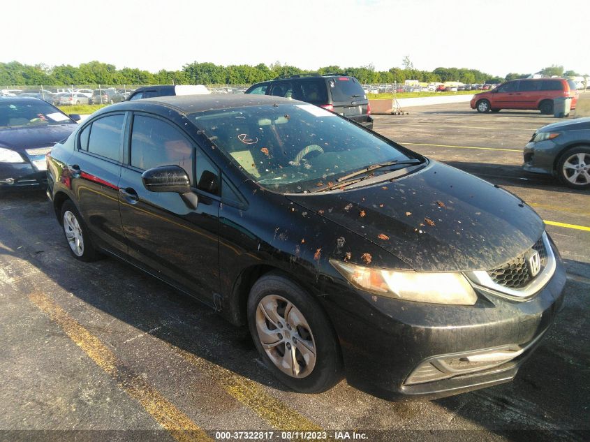 2014 HONDA CIVIC SEDAN LX - 19XFB2F59EE242352
