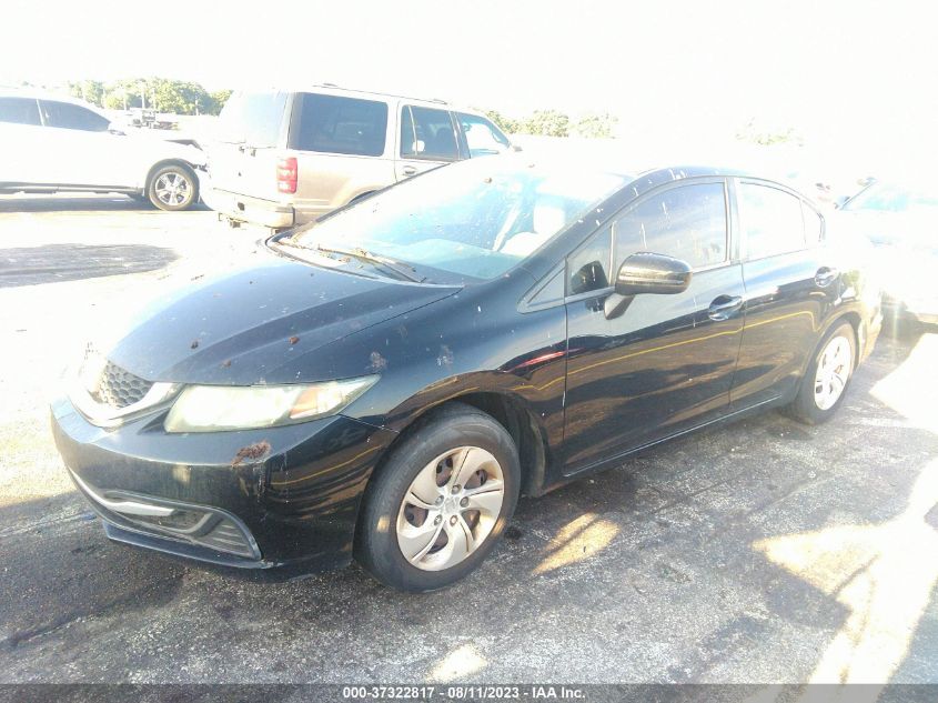 2014 HONDA CIVIC SEDAN LX - 19XFB2F59EE242352