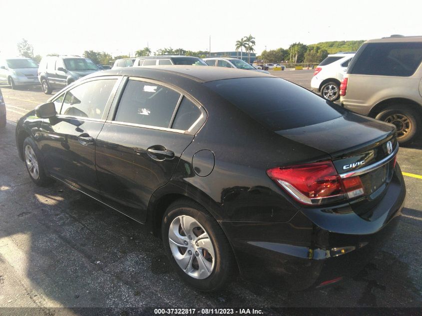 2014 HONDA CIVIC SEDAN LX - 19XFB2F59EE242352