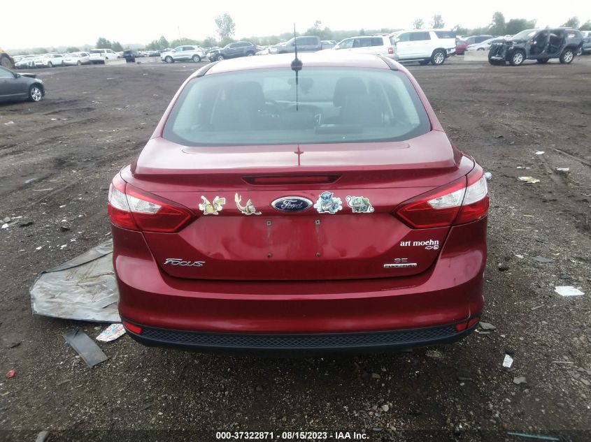 2014 FORD FOCUS SE - 1FADP3F29EL372083