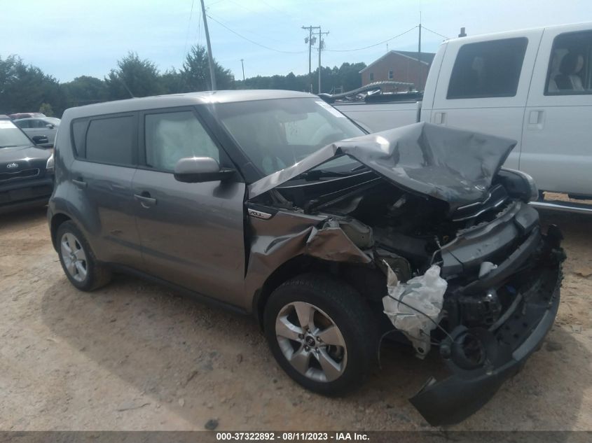 2017 KIA SOUL BASE - KNDJN2A28H7489705