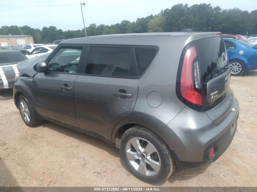 2017 KIA SOUL BASE - KNDJN2A28H7489705