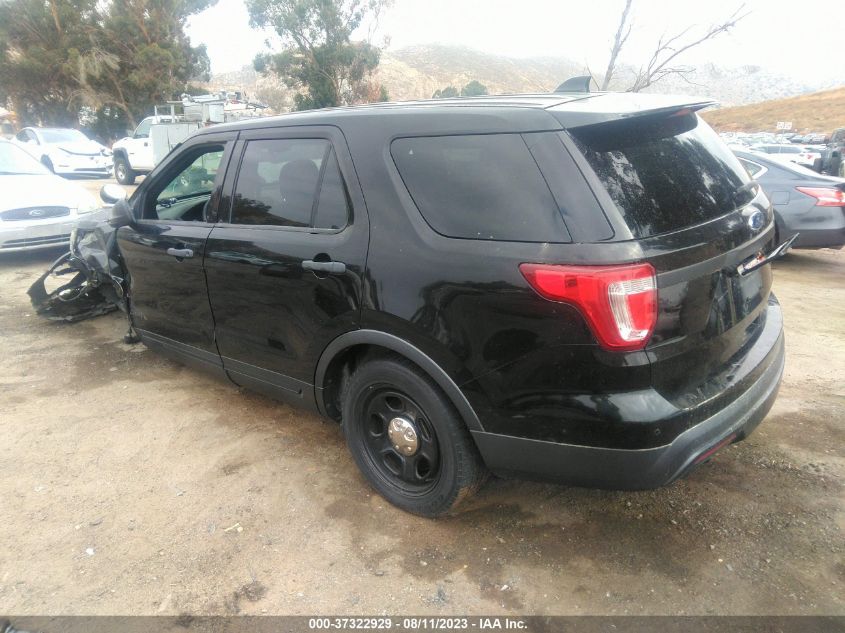 2017 FORD POLICE INTERCEPTOR 1FM5K8ATXHGC34717