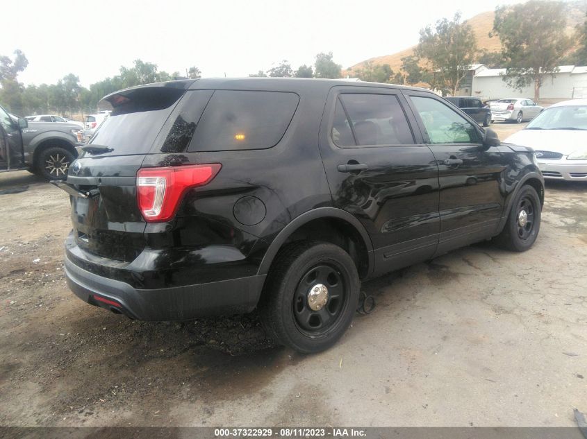 2017 FORD POLICE INTERCEPTOR 1FM5K8ATXHGC34717