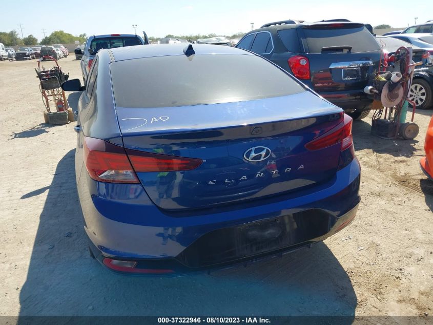 2020 HYUNDAI ELANTRA SEL - 5NPD84LF6LH553289