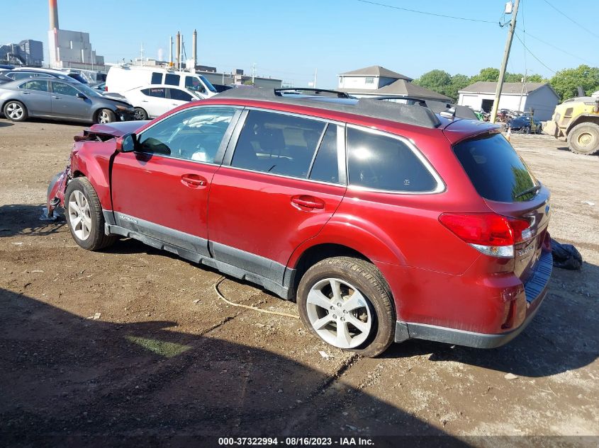 2014 SUBARU OUTBACK 2.5I LIMITED - 4S4BRCMC4E3276025