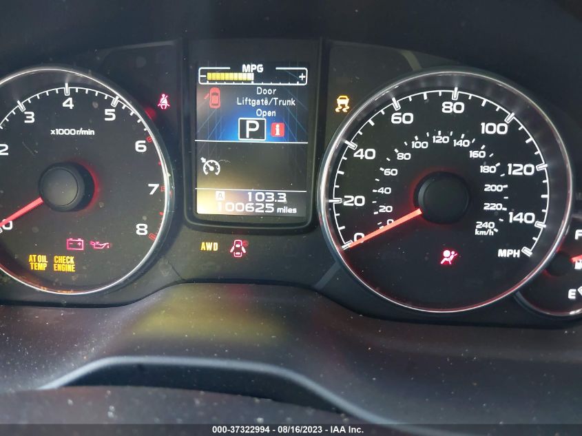 2014 SUBARU OUTBACK 2.5I LIMITED - 4S4BRCMC4E3276025