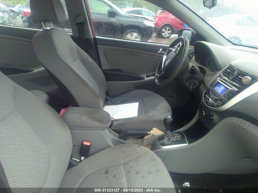 2013 HYUNDAI ACCENT GLS/SE - KMHCU4AE7DU462455