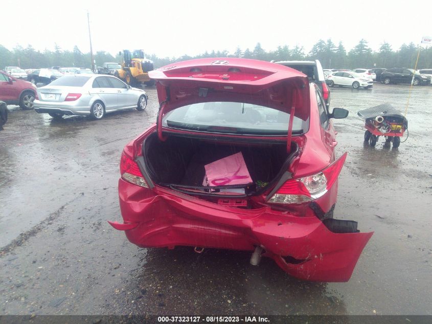2013 HYUNDAI ACCENT GLS/SE - KMHCU4AE7DU462455