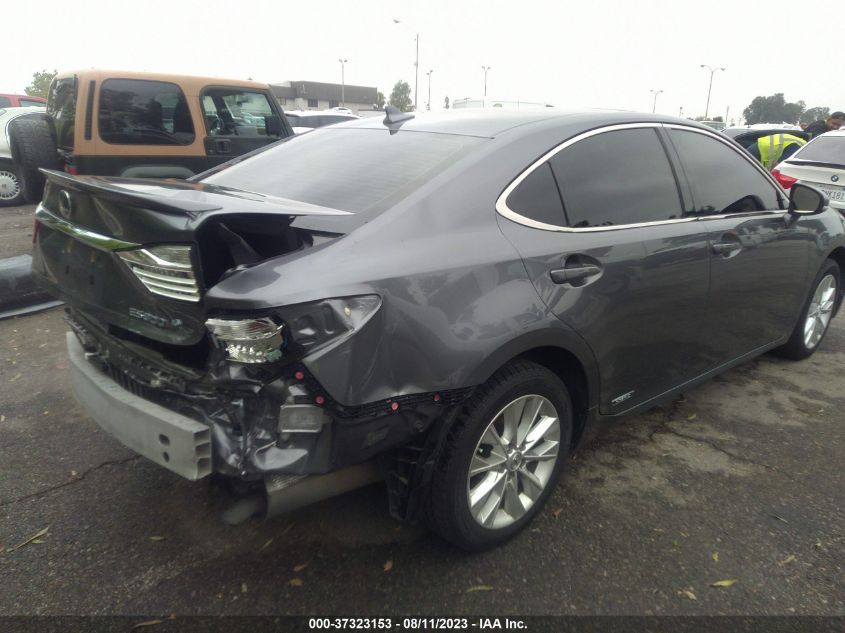 2013 LEXUS ES 300H HYBRID - JTHBW1GG7D2009349