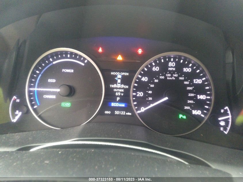 2013 LEXUS ES 300H HYBRID - JTHBW1GG7D2009349