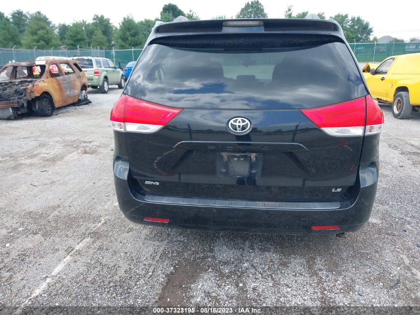 2014 TOYOTA SIENNA LE - 5TDKK3DC6ES409973