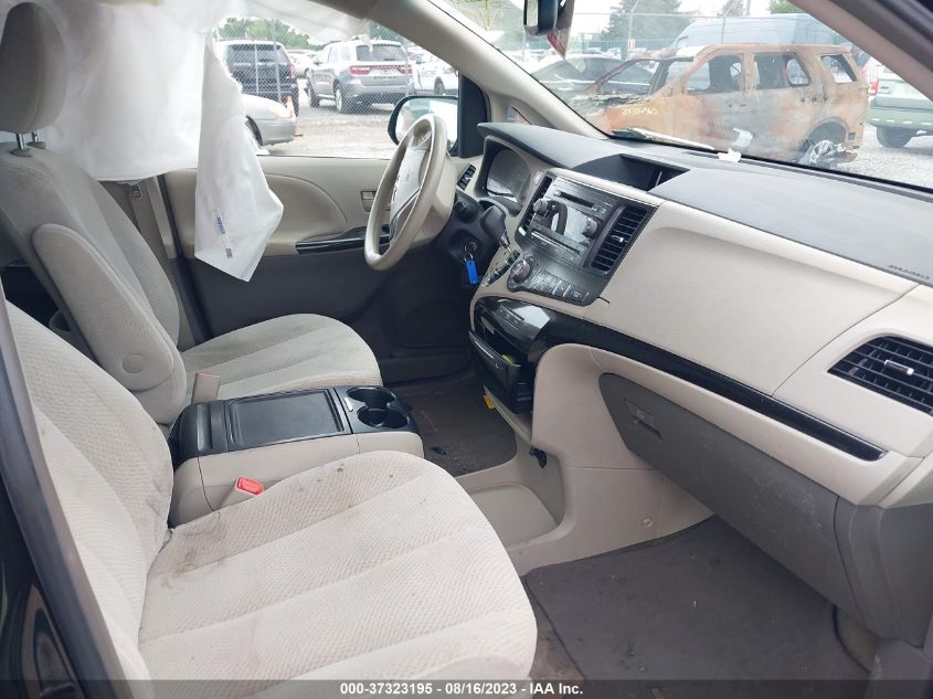2014 TOYOTA SIENNA LE - 5TDKK3DC6ES409973
