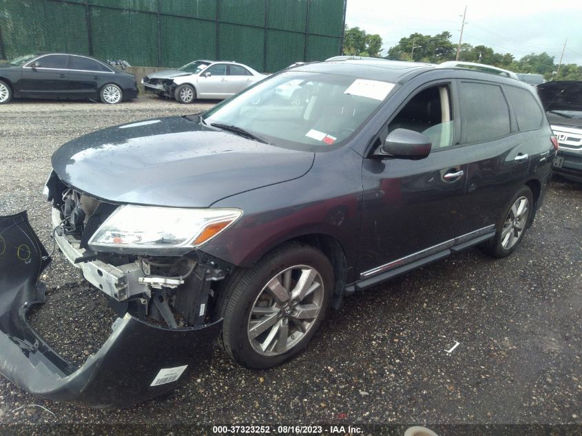2013 NISSAN PATHFINDER PLATINUM - 5N1AR2MM5DC688662